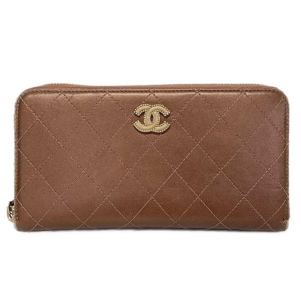 Chanel Matelasse Long Wallet